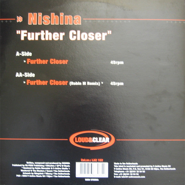 Nishina : Further Closer (12")