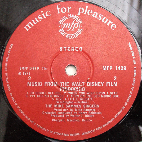 Ronnie Hilton & Mike Sammes Singers : The Aristocats (LP)