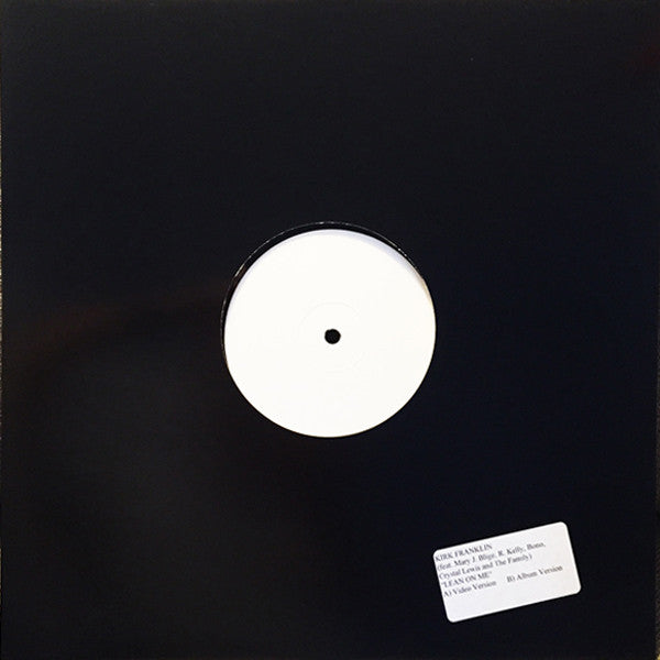 Kirk Franklin Feat. Mary J. Blige, R. Kelly, Bono, Crystal Lewis And The Family (3) : Lean On Me (12", W/Lbl)