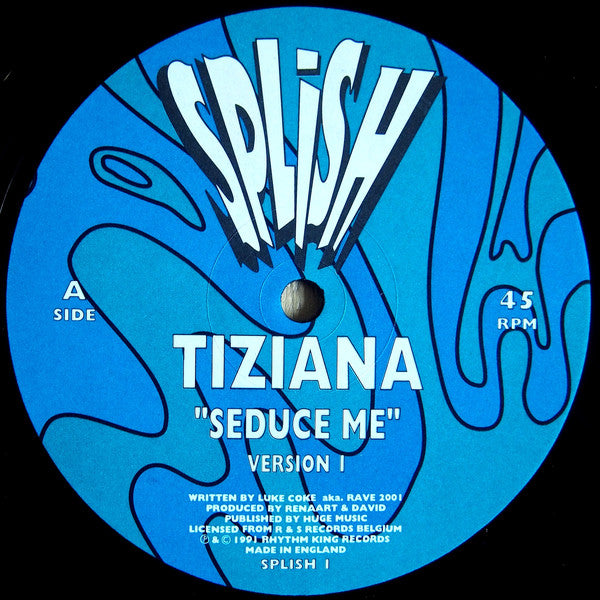 Tiziana* : Seduce Me (12")