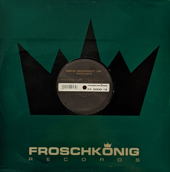Nico Schmidt Jr. : Paranoid (12")