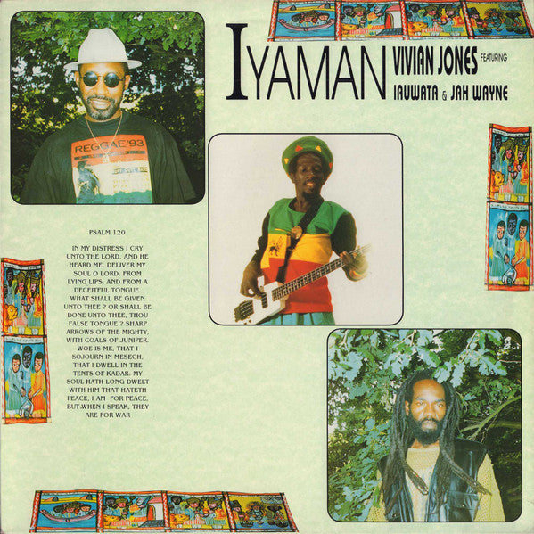 Vivian Jones Featuring Iauwata & Jah Wayne (2) : Iyaman (LP, Album)