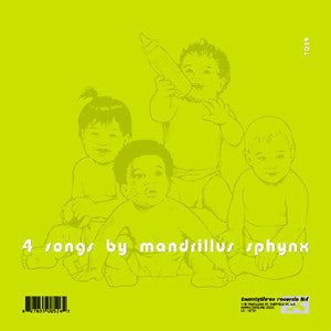 Mandrillus Sphynx : 4 Songs By Mandrillus Sphynx (12")