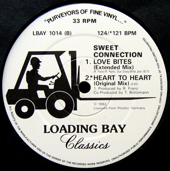 Sweet Connection : Heart To Heart & Love Bites (12")