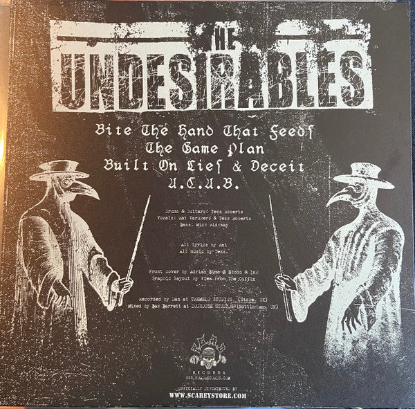 The Undesirables (9) : The Undesirables (12", S/Sided)