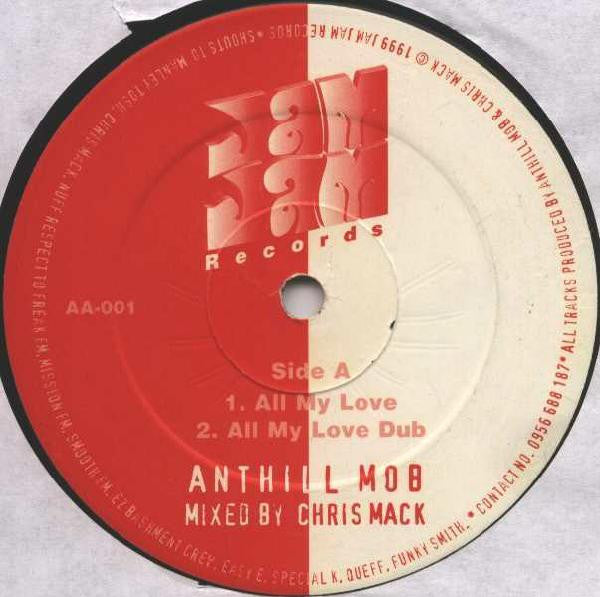 Anthill Mob : All My Love (12")