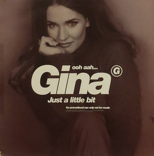 Gina G : Ooh Aah... Just A Little Bit (12", Promo)