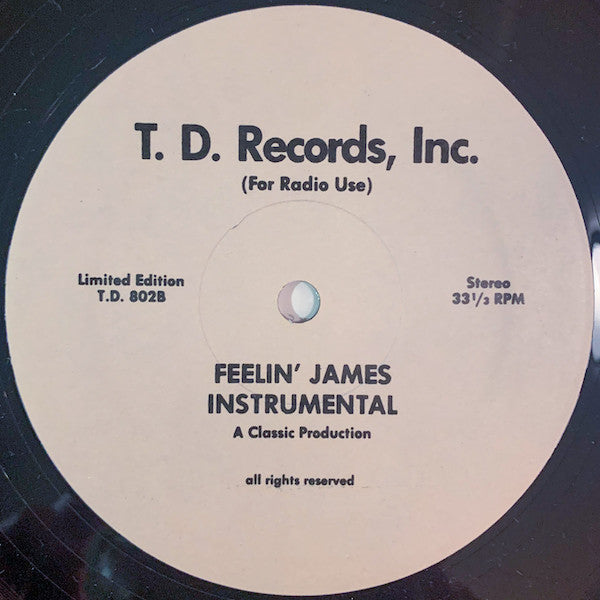 Mr. K : Feelin' James (12", Ltd, Mixed, Unofficial, Off)