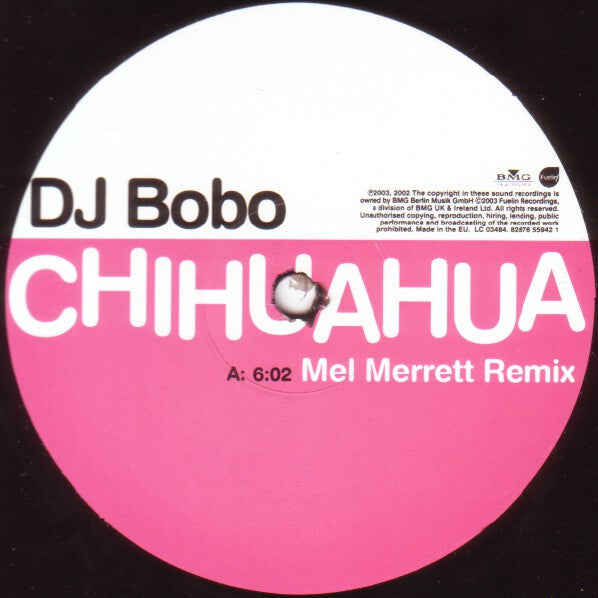 DJ BoBo : Chihuahua (12", Single)