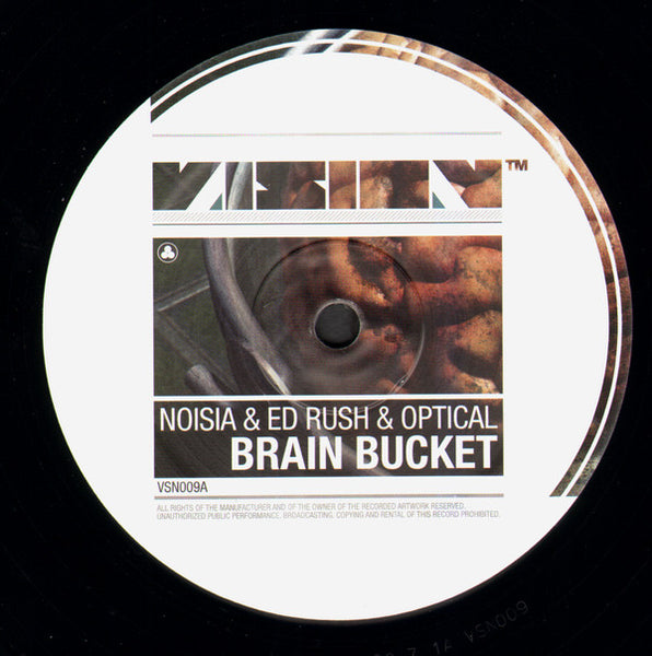 Noisia & Ed Rush & Optical / Noisia & Spor : Brain Bucket / Falling Through (12")