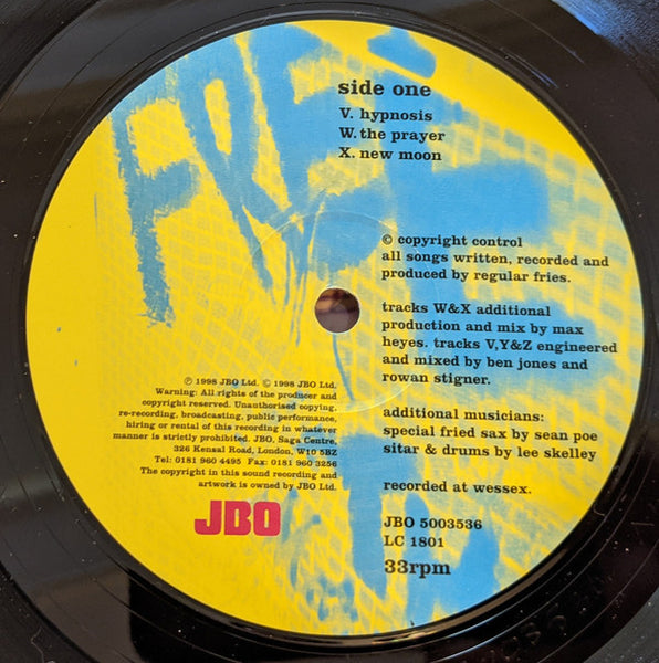 Regular Fries : Free The Regular Fries EP (12", EP)