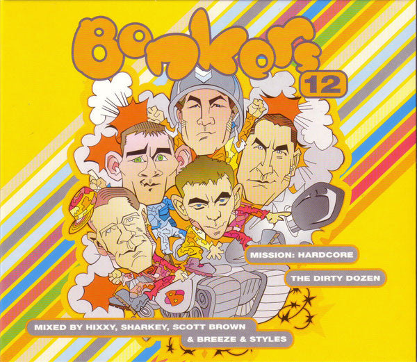 Hixxy, Sharkey, Scott Brown & Breeze & Styles* : Bonkers 12 - The Dirty Dozen (4xCD, Mixed)