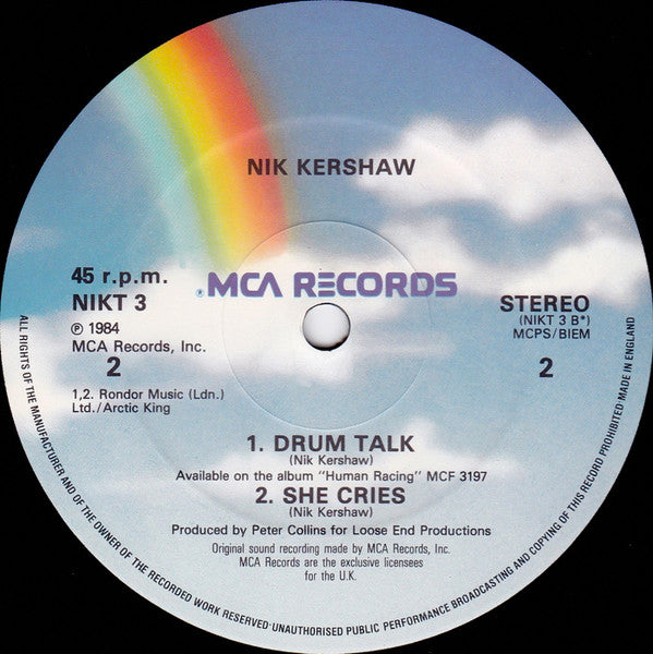 Nik Kershaw : Dancing Girls (12", Single)