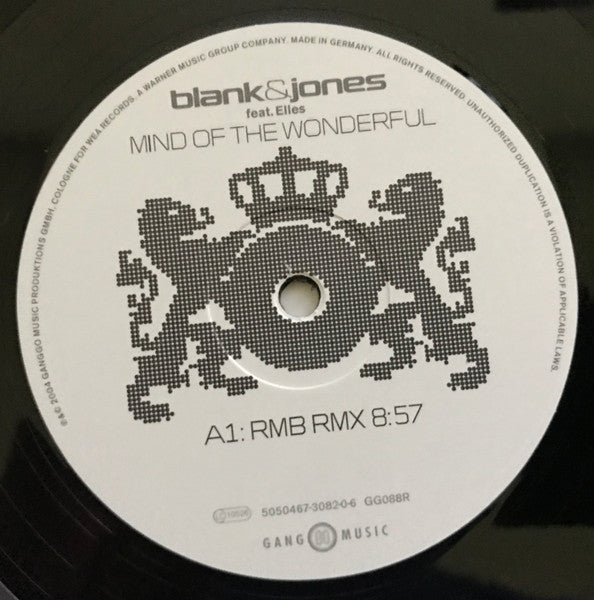 Blank & Jones Feat. Elles De Graaf : Mind Of The Wonderful (Remixes) (2x12")