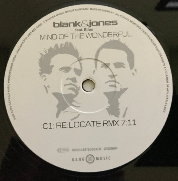 Blank & Jones Feat. Elles De Graaf : Mind Of The Wonderful (Remixes) (2x12")