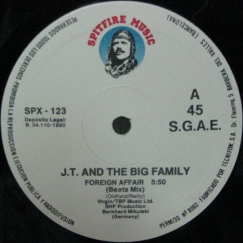 J.T. And The Big Family : Foreign Affair (12")
