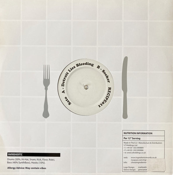 Sato (3) : Detroit Lies Bleeding (12")