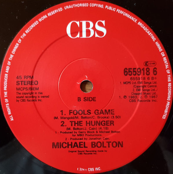 Michael Bolton : How Can We Be Lovers (12")