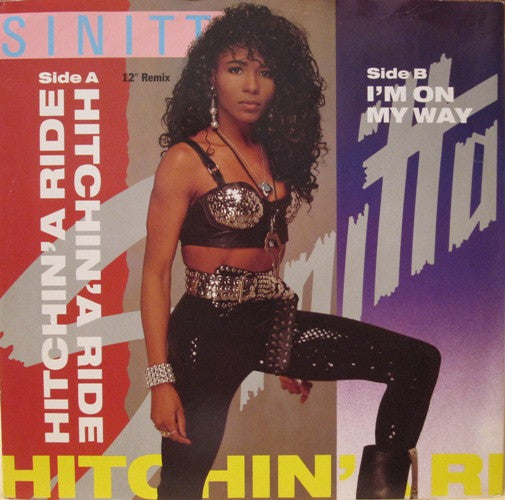 Sinitta : Hitchin' A Ride (12", Maxi)