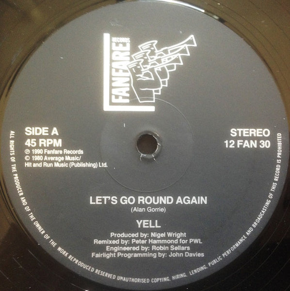 Yell! : Let's Go Round Again (12")