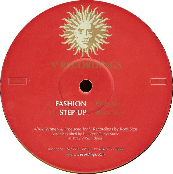 Roni Size : Fashion / Step Up (12", RE)