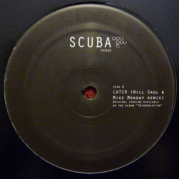 Scuba (4) : Three Sided Shape / Latch (Will Saul & Mike Monday Remix) (12", Ltd)