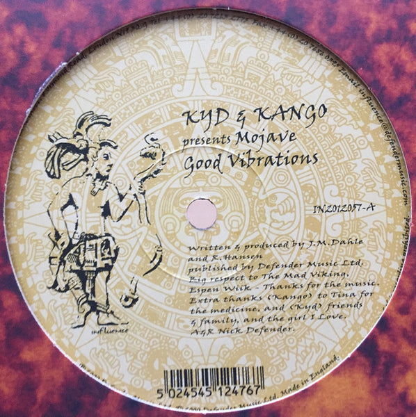 Kyd & Kango Presents Mojave (2) : Good Vibrations (12")