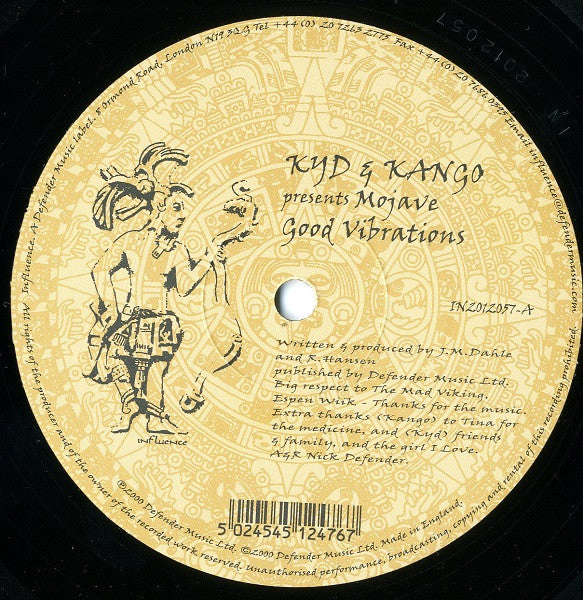 Kyd & Kango Presents Mojave (2) : Good Vibrations (12")