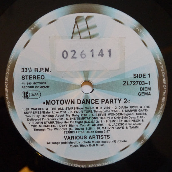 Various : Motown Dance Party 2 (2xLP, Comp, Gat)