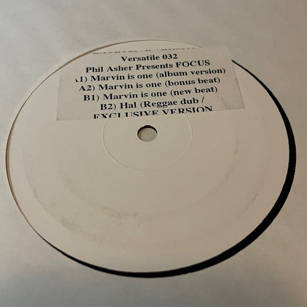 Phil Asher Presents Focus : Find Myself (12", Promo)