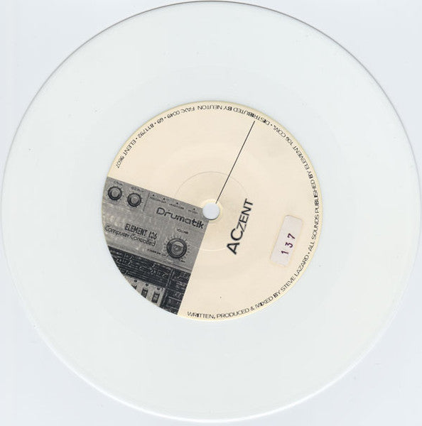 Steve Lazard : ACzent (7", Whi)