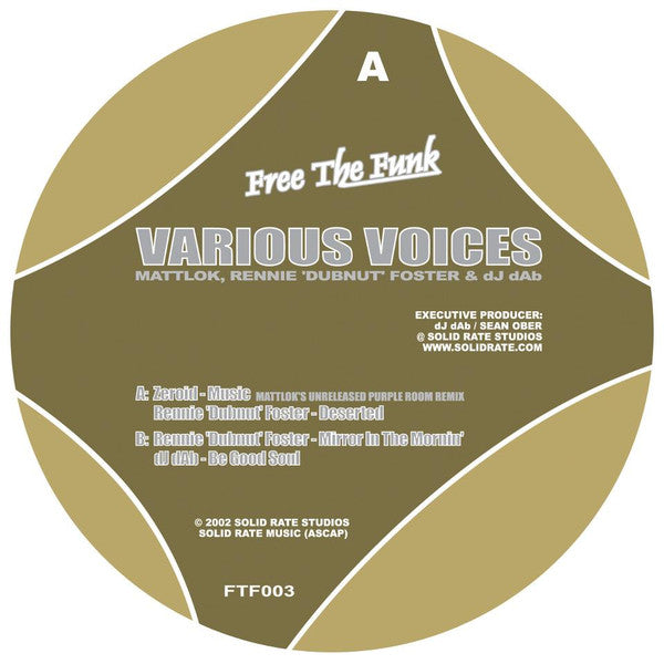 Various : Various Voices (12")