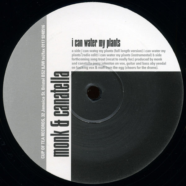 Monk & Canatella : I Can Water My Plants (12")
