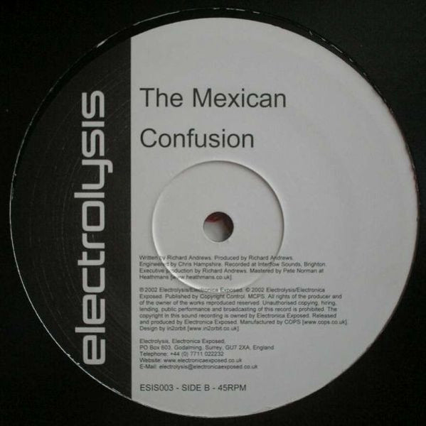 The Mexican & Mike Synthetic : Curse / Confusion (12")
