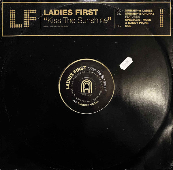 Ladies First : Kiss The Sunshine (12", Promo)