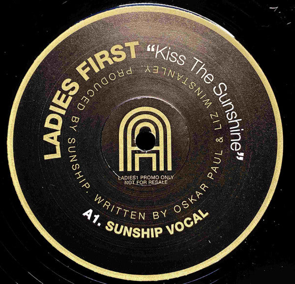 Ladies First : Kiss The Sunshine (12", Promo)