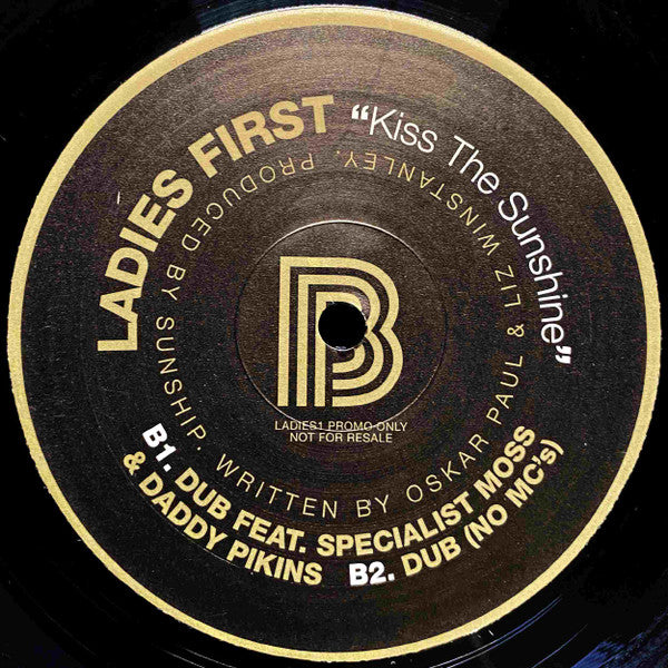 Ladies First : Kiss The Sunshine (12", Promo)