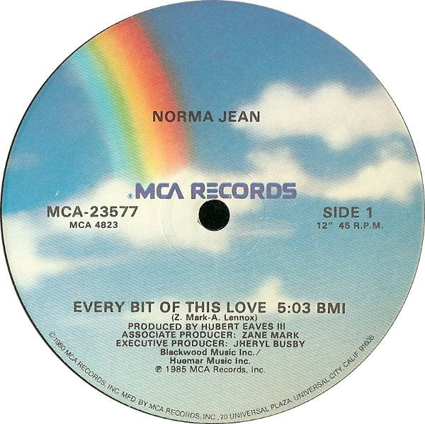 Norma Jean* : Every Bit Of This Love (12")