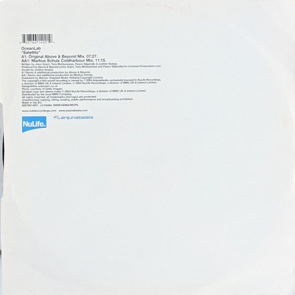OceanLab : Satellite (12", Single)