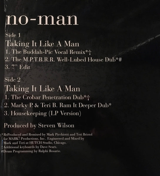 No-Man : Taking It Like A Man (12")