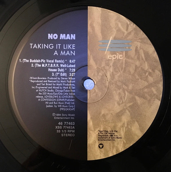 No-Man : Taking It Like A Man (12")