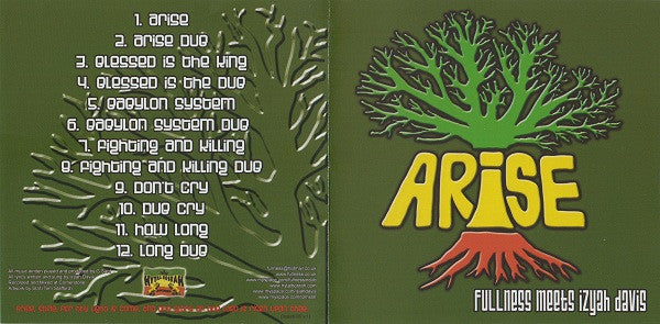 Fullness Meets Izyah Davis : Arise (CD, Album)