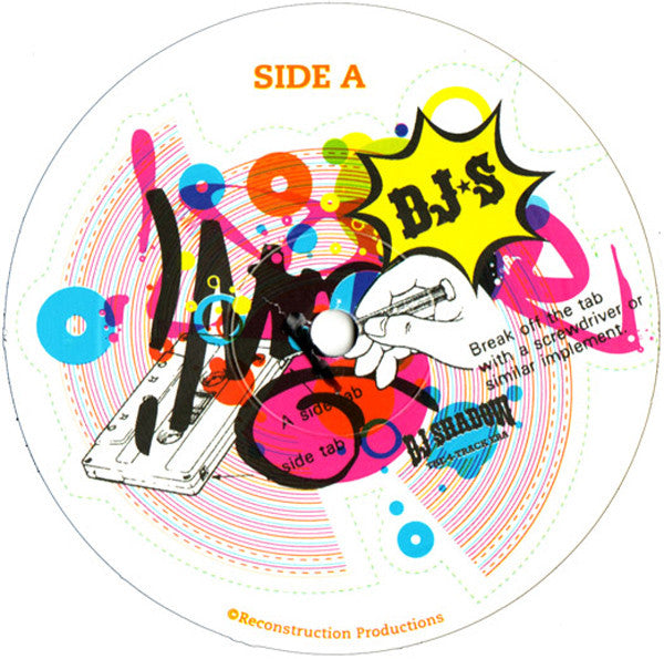 DJ Shadow : The 4-Track Era (Best Of The Original Productions (1990-1992)) (LP, Comp, Ltd)