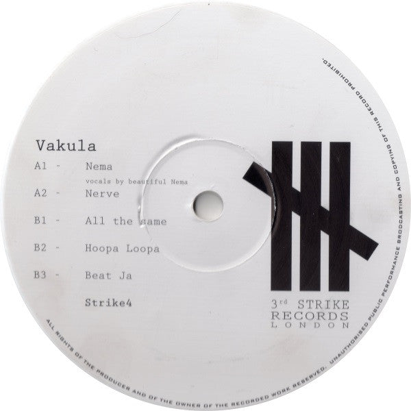 Vakula : Nema (12", Whi)