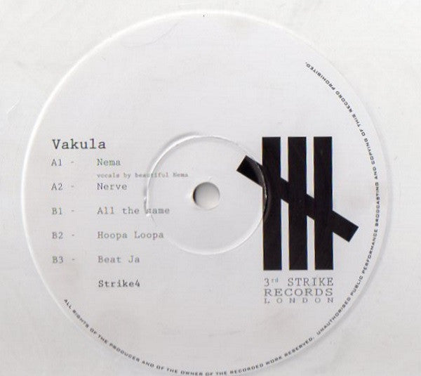 Vakula : Nema (12", Whi)