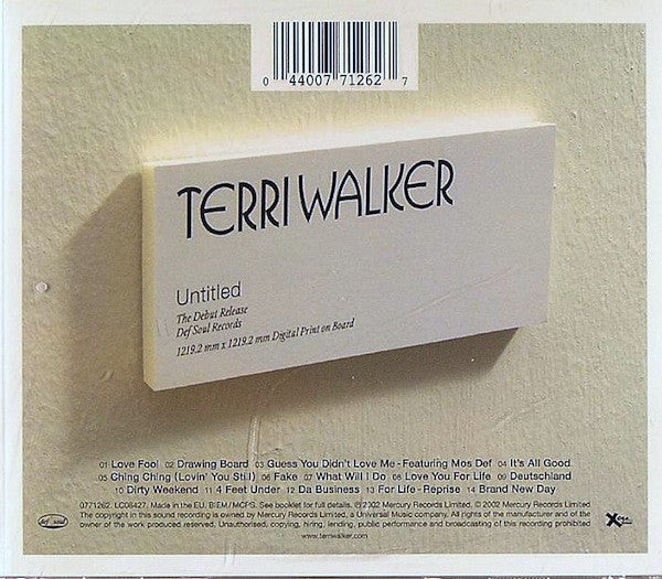 Terri Walker : Untitled (CD, Album)