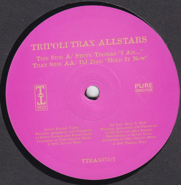 Steve Thomas / DJ Ziad : Tripoli Trax Allstars (12", Dis)