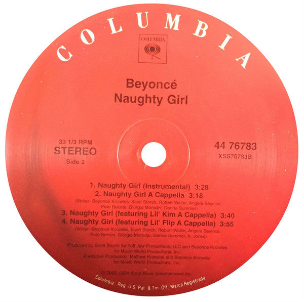 Beyoncé : Naughty Girl (12")