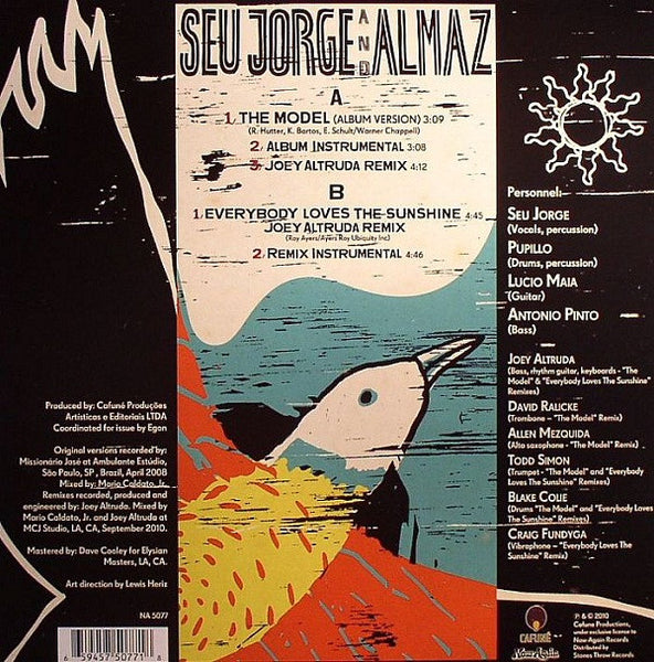 Seu Jorge And Almaz (3) : The Model (12", EP)