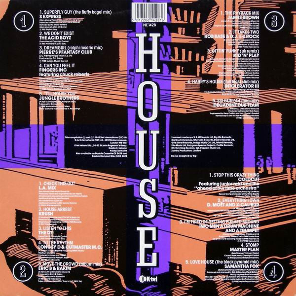 Various : Rappin' Up The House (2xLP, Comp)